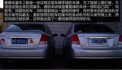 汽車被套牌了怎么辦？