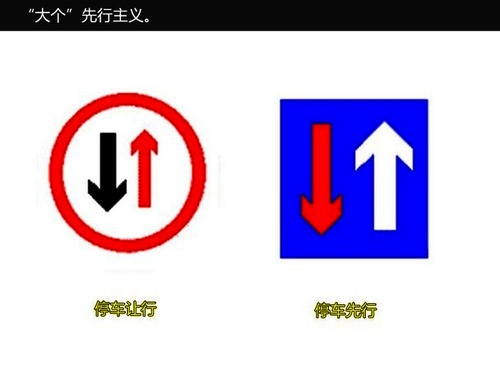 交通標(biāo)志中的“雙胞胎” 11